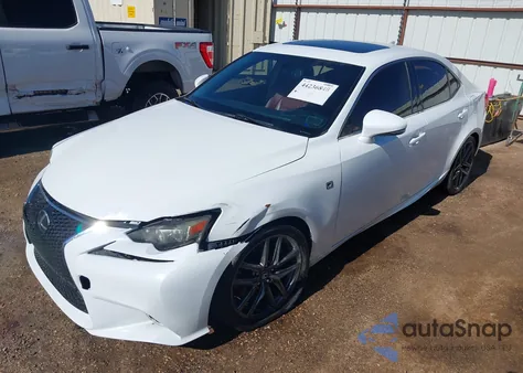2014 Lexus Is 350 z USA, uszkodzony, nr VIN JTHBE1D29E5007386